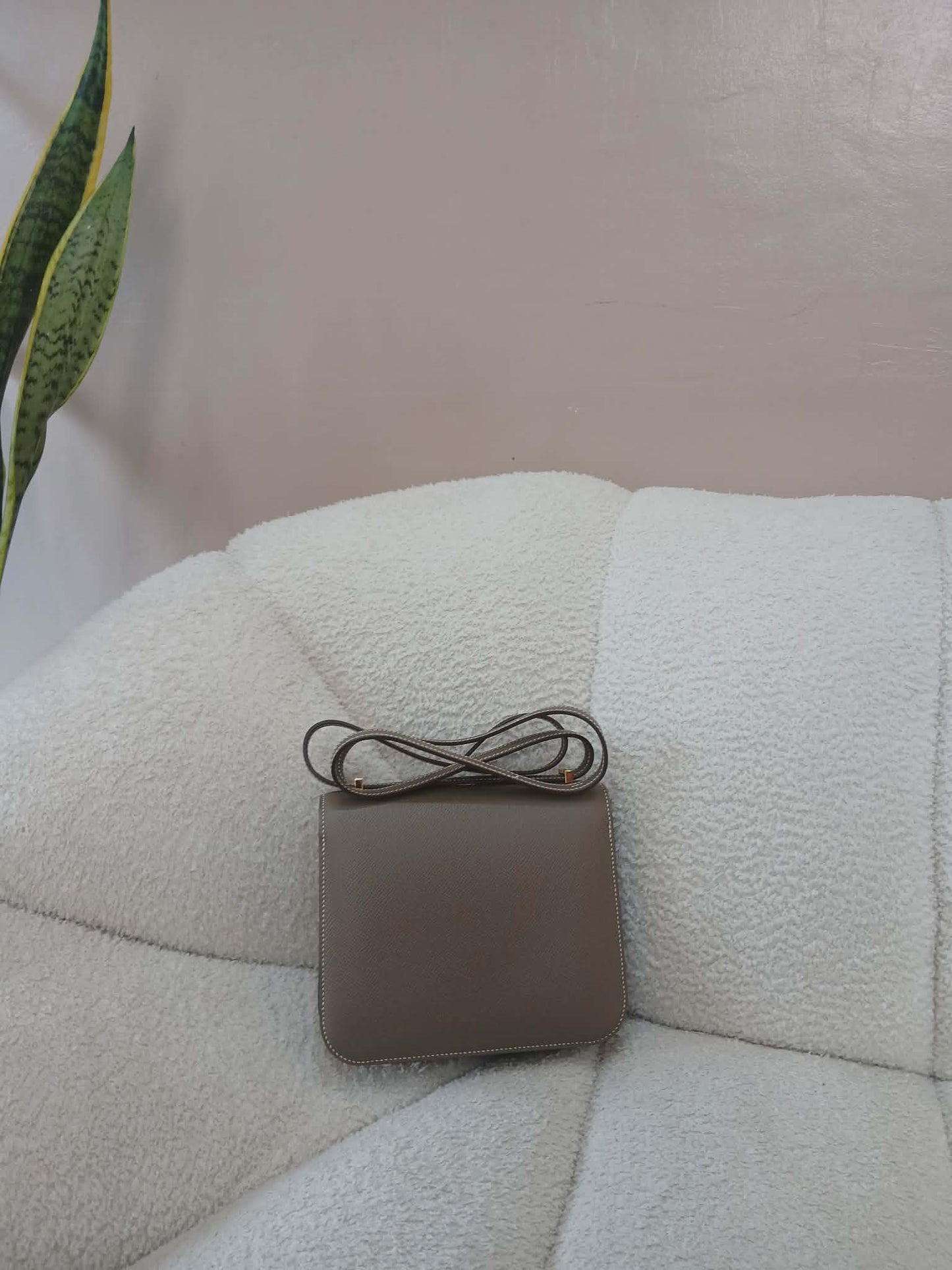 Hermes Constance 18 Epsom Etoupe Stamp U 2022