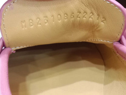 Hermes Colette Loafers Gold-Plated Roulis Size 35 Pink