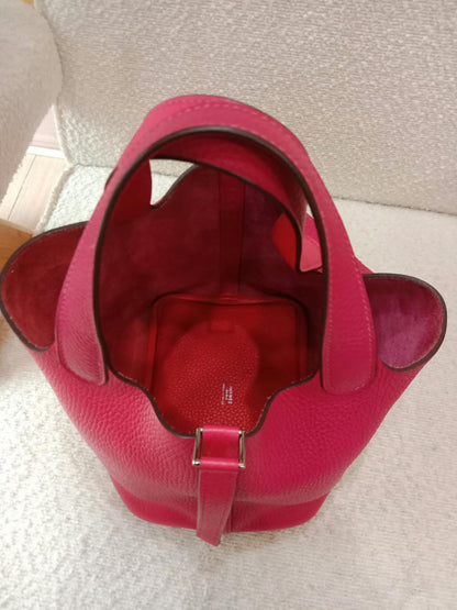 Hermes Picotin 18 Clemencec Rose Extreme Stamp Y 2020