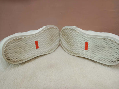 Hermes Day White Kelly Sneakers Rose Gold Buckle Size 35