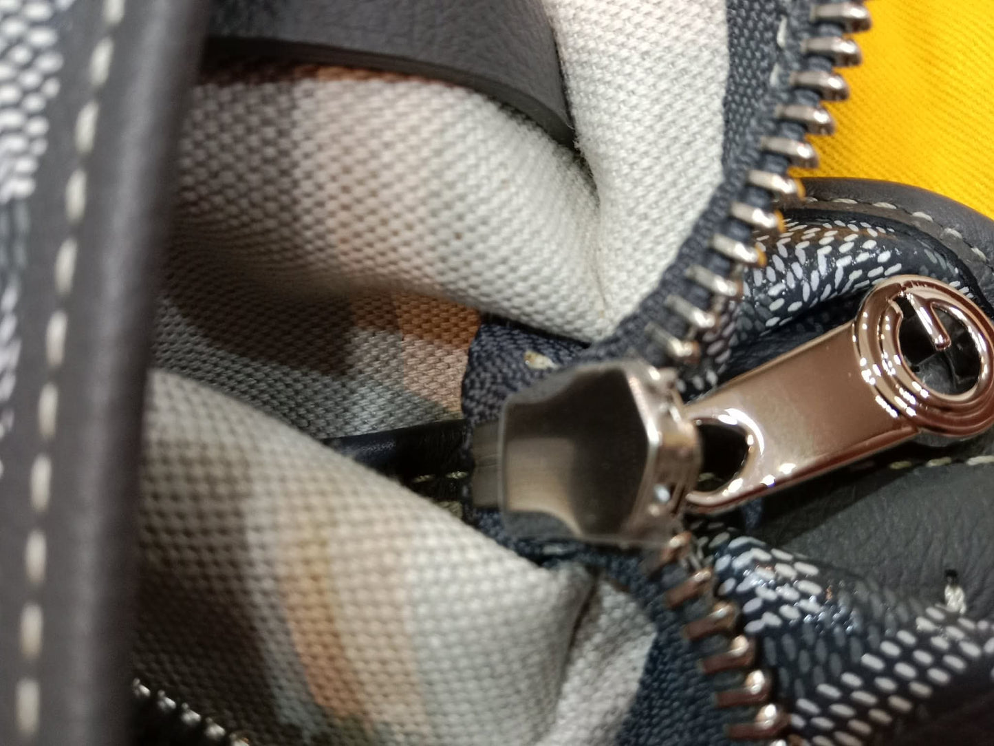 Goyard Boheme Hobo Bag Grey PM
