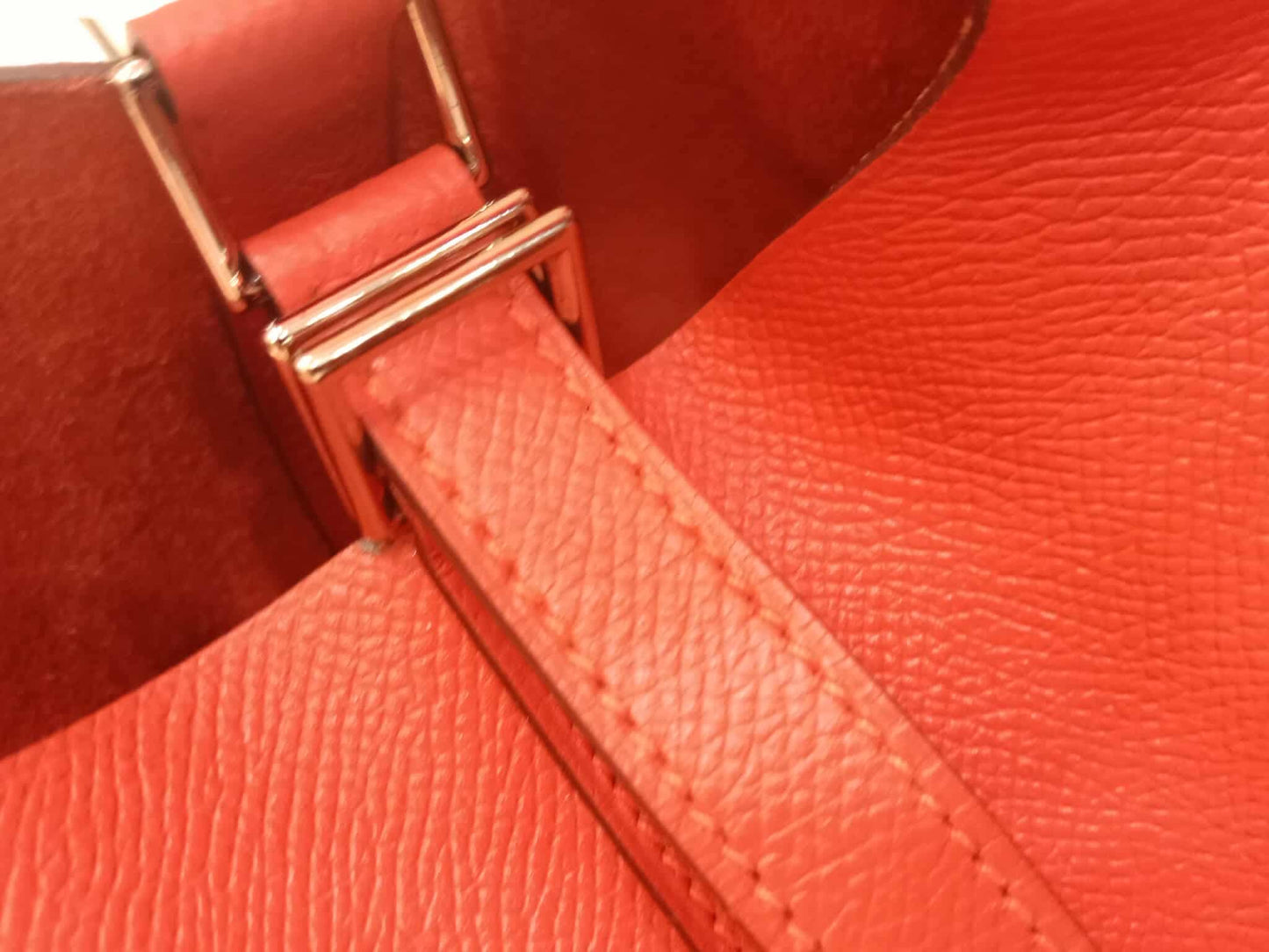 Hermes Picotin Lock 18 Epsom Capucine Stamp C 2018