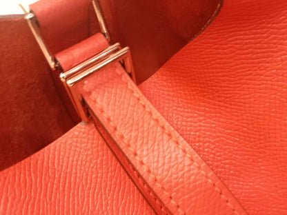 Hermes Picotin Lock 18 Epsom Capucine Stamp C 2018