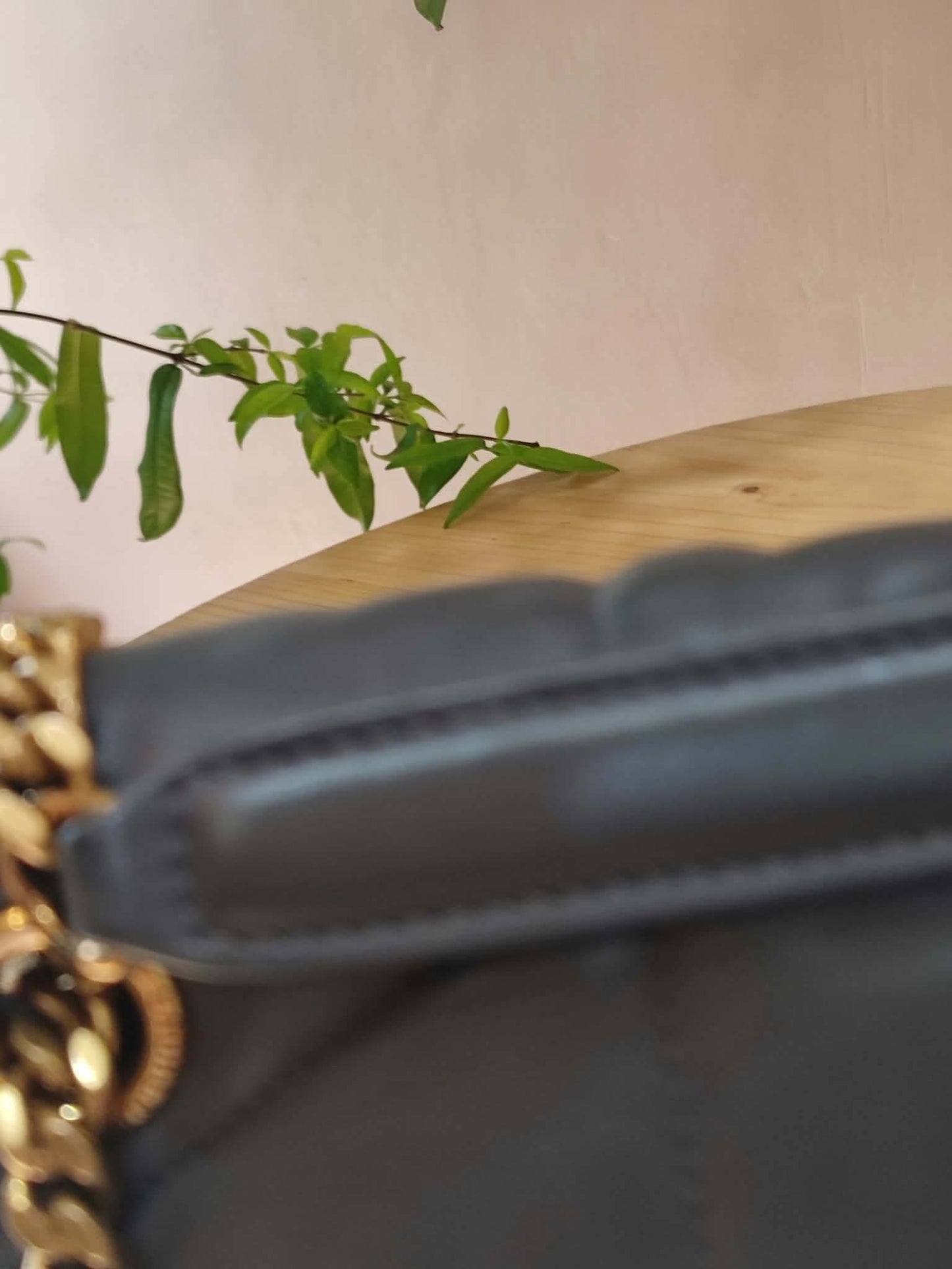 Saint Laurent Loulou Dark Gray Bag