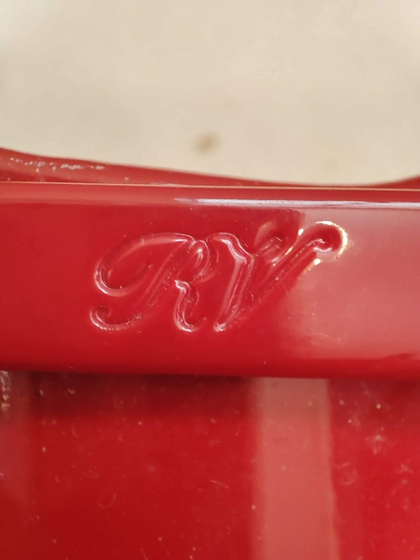 Roger Vivier Ballet Flats Patent Red Size 34