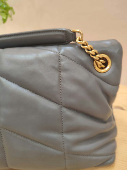 Saint Laurent Loulou Dark Gray Bag