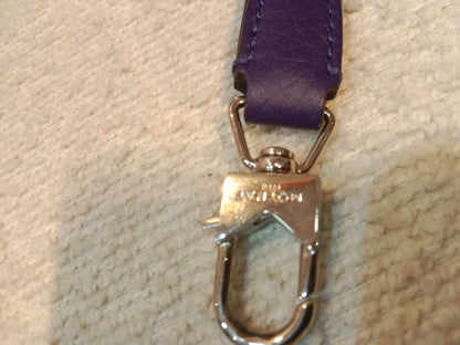 Moynat Rejane Purple Leather Bag