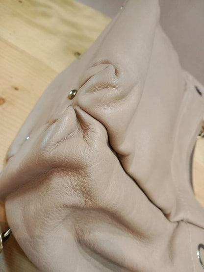 Chanel LAX Accordion Beige Lambskin Series 8