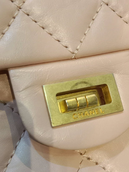 Chanel 2.55 Reissue 226 Double Flap Pink Series 27