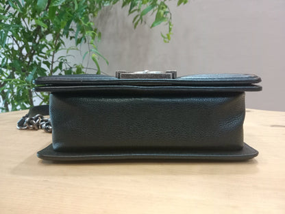 Chanel Le Boy Bag Black Caviar Small Series 23
