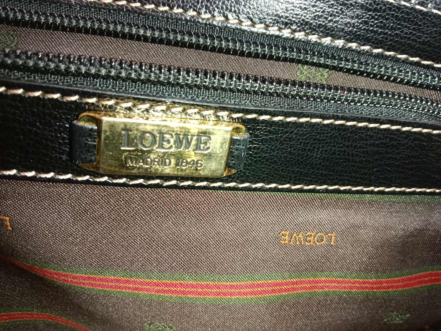 Loewe Velazquez Bicolor Handbag