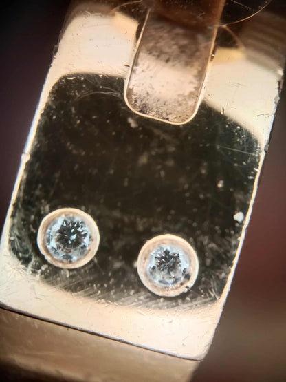 Hermes Kelly Ring in 18K Rose Gold Pave-Set Diamonds on the Clasp Motif