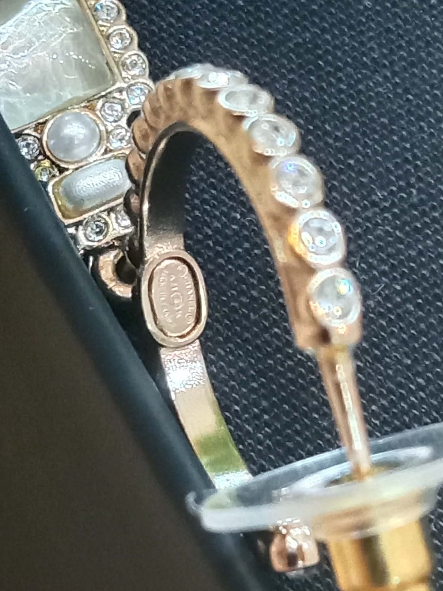 Chanel Drop Hoop Earrings