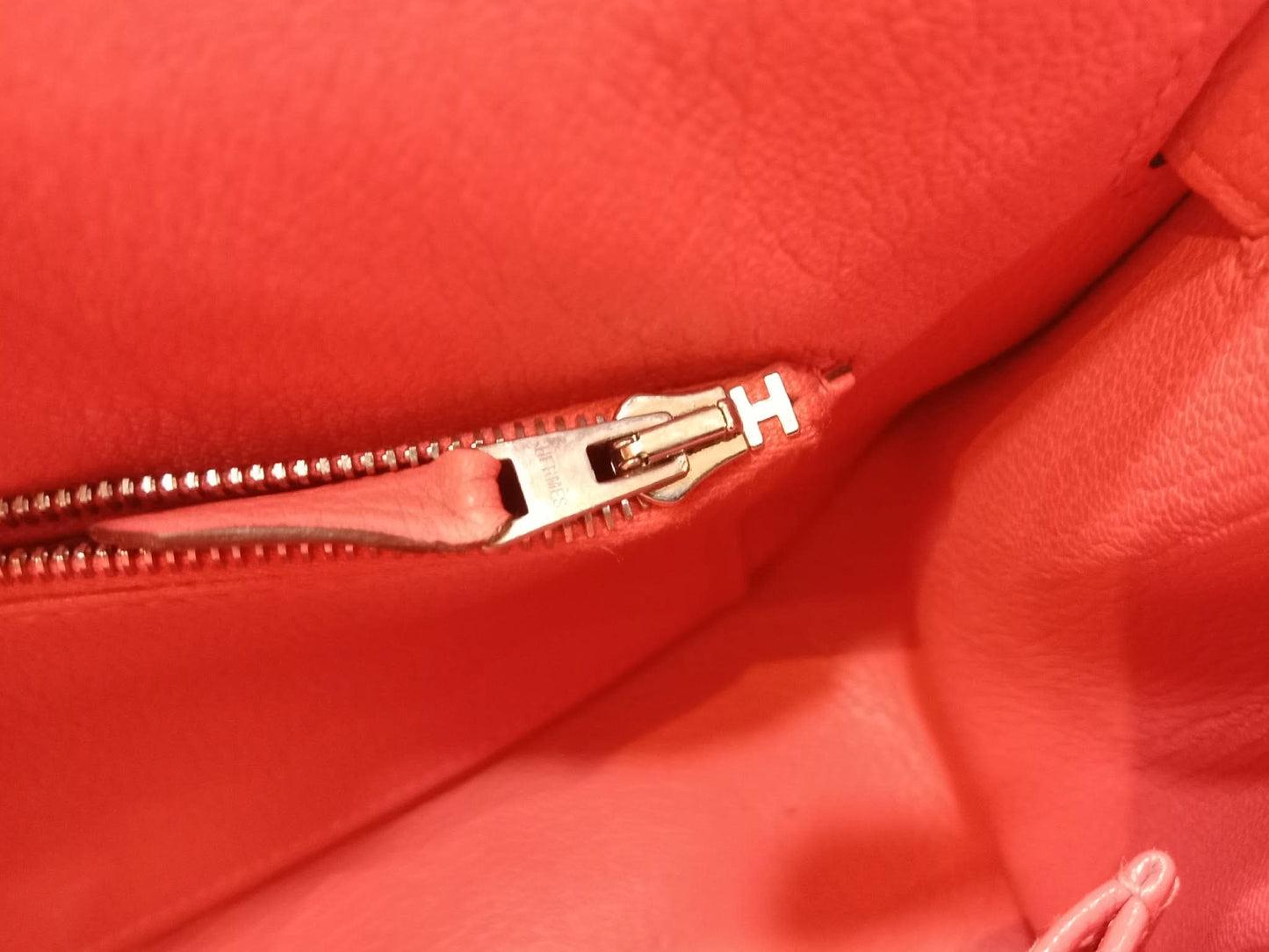 Hermes Jypserie 28 Rouge Casaque Clemence Stamp B 2023