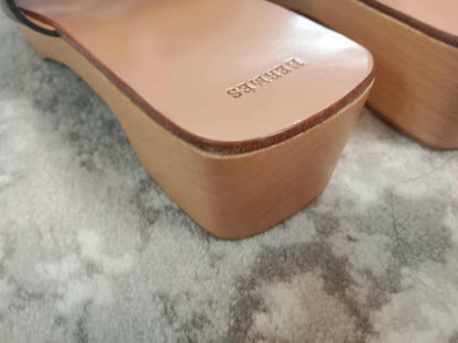 Hermes H Logo Sandals Size 38