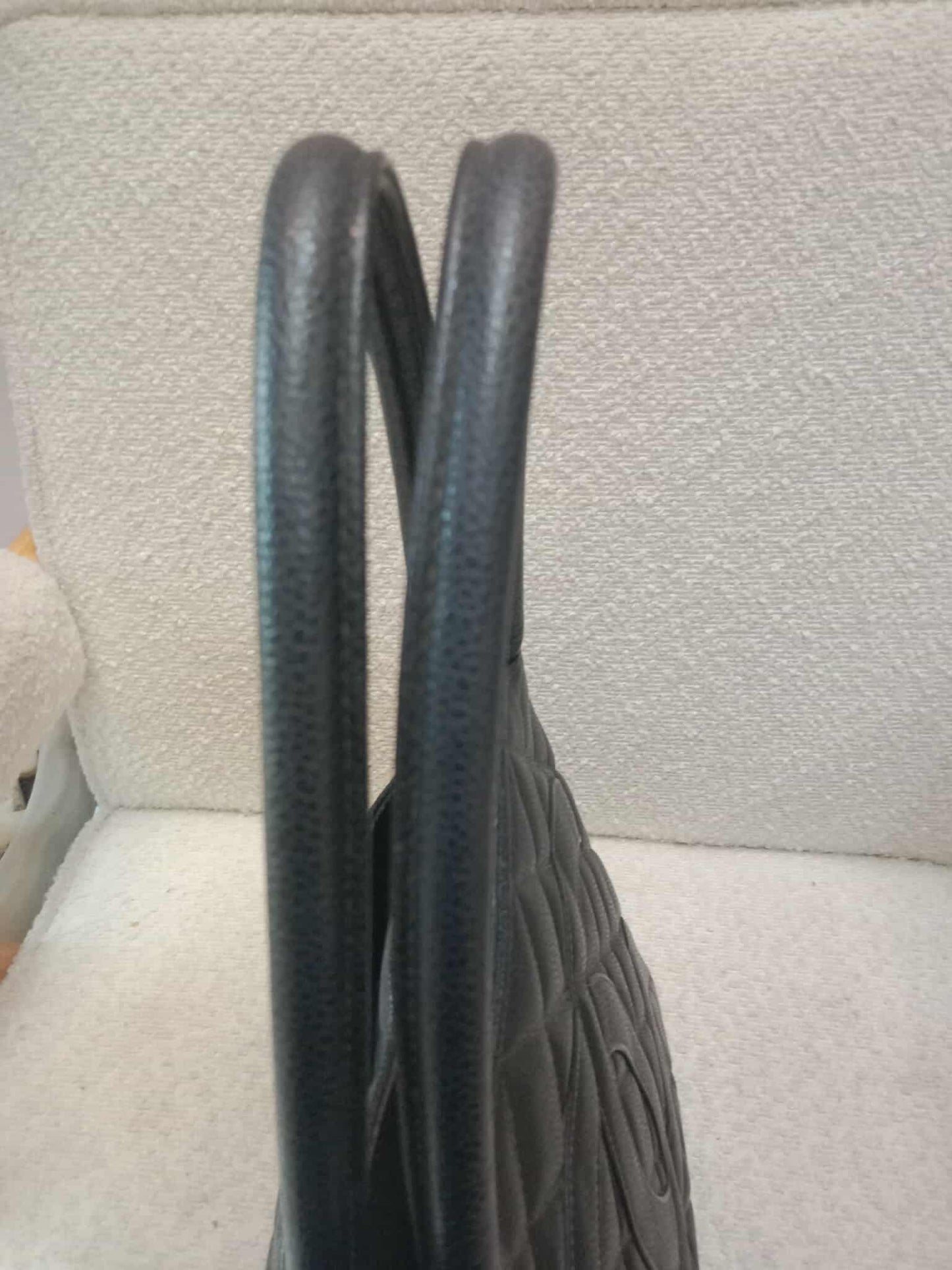 Chanel Medallion Black Caviar Series 7