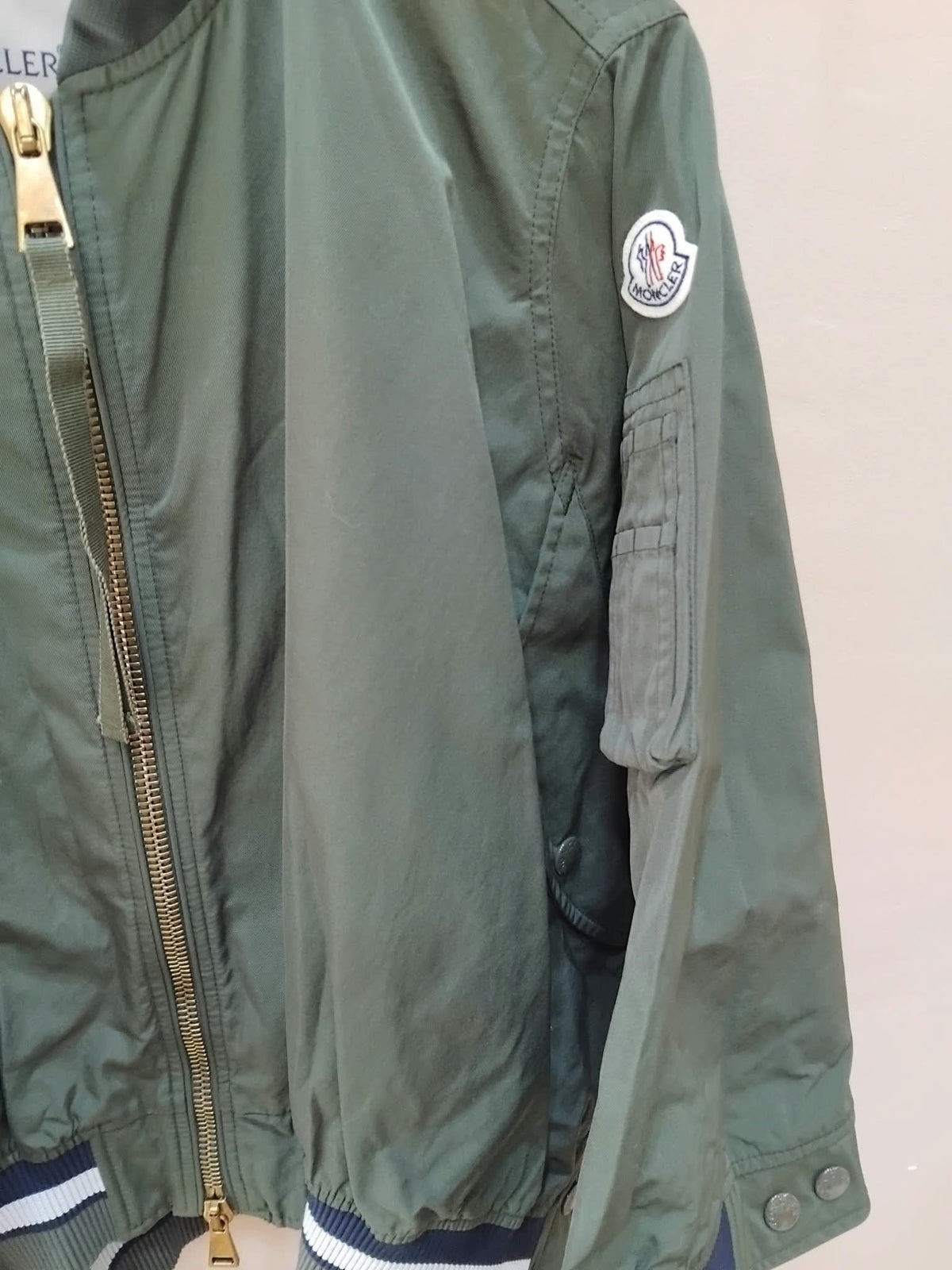 Moncler Reblochon Jacket Olive Size 1