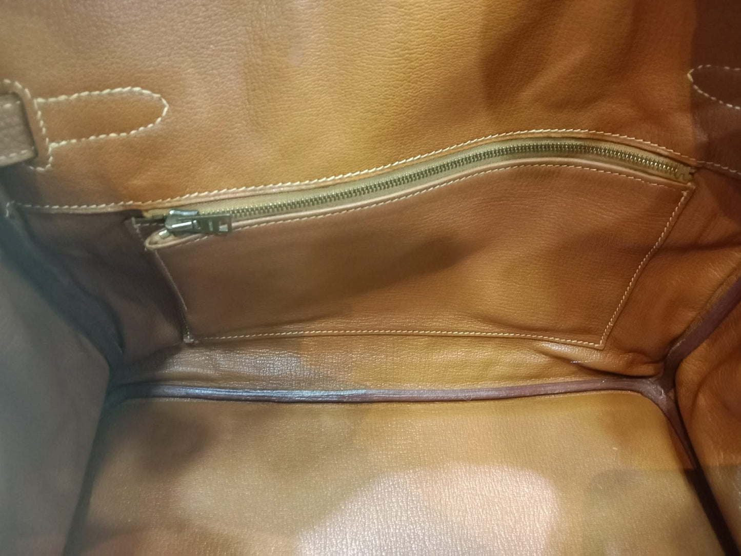 Hermes Birkin 30 Gold on Gold Clemence Stamp E Square 2001