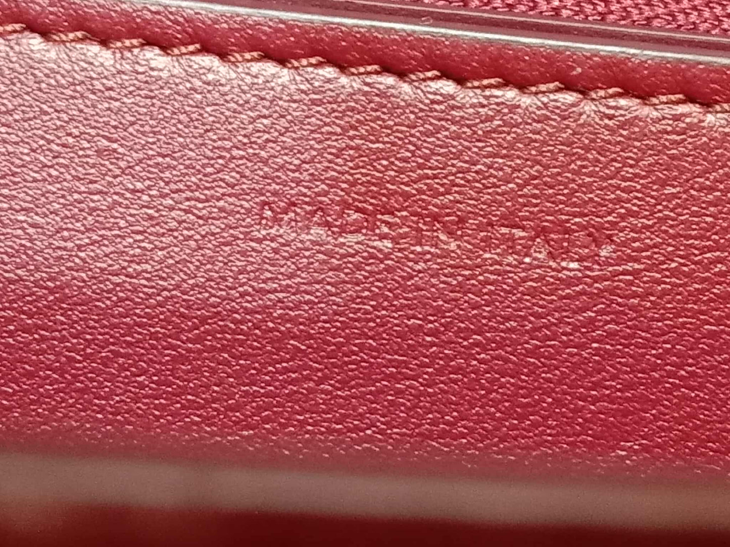 Celine Medium Classic Box Bag In Burgundy Calfskin Leather