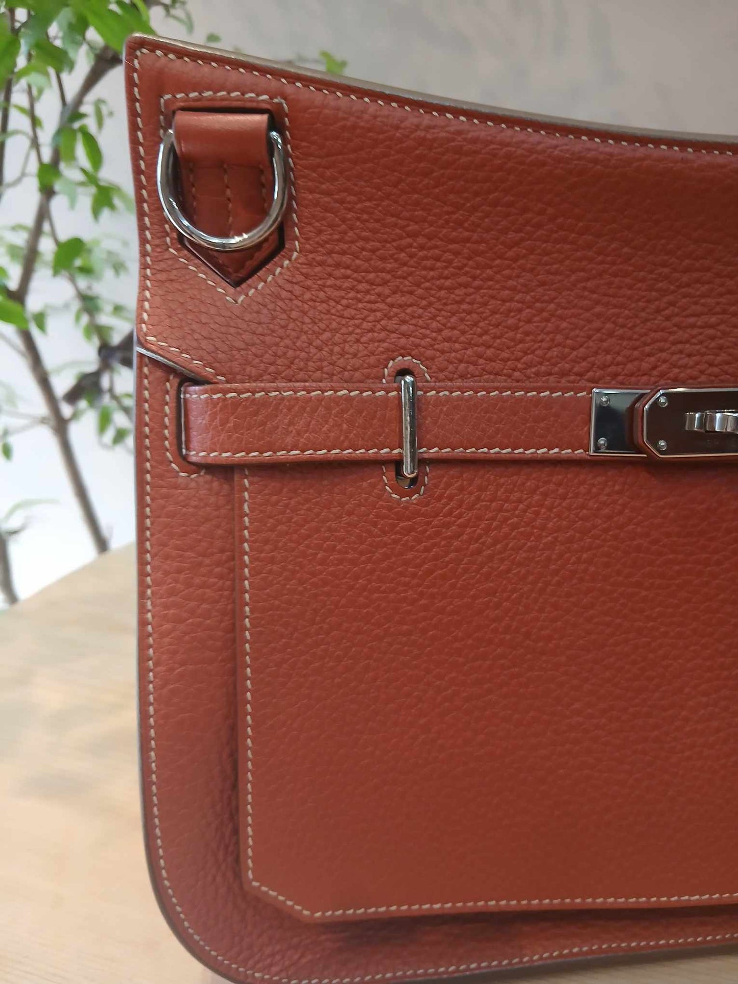 Hermes Jypserie 28 Clemence Cuivre Stamp  P 2012
