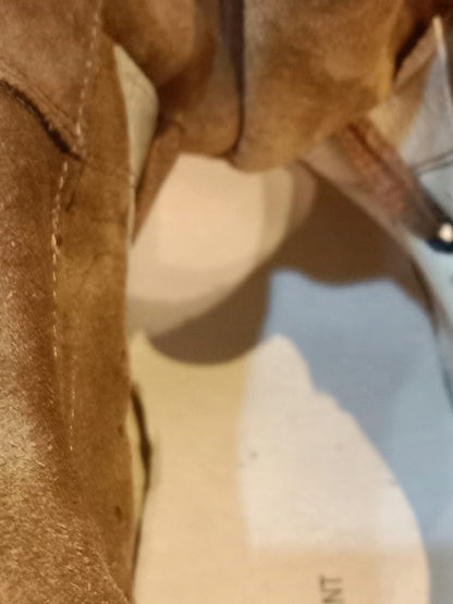 Isabel Marant Bobby Suede Sneaker Boots Brown/Caramel Size 38
