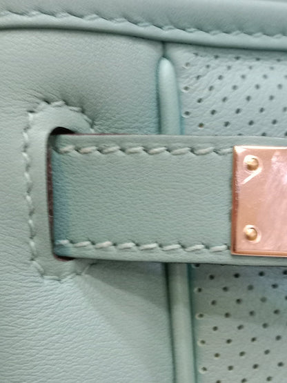 Hermes Berlin Mini Bleu Atoll Swift Stamp T 2015