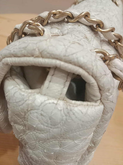 Chanel Rock in Moscow Flap Bag from the Pre-Fall Cream White Flap Bag Series 12