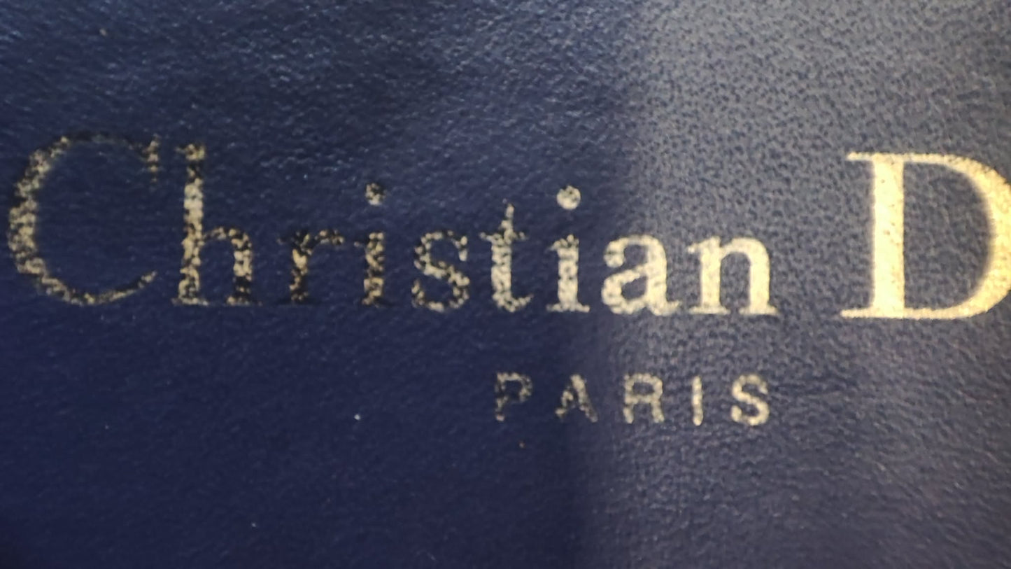 Dior Dioract Blue Royal Lambskin Size 38