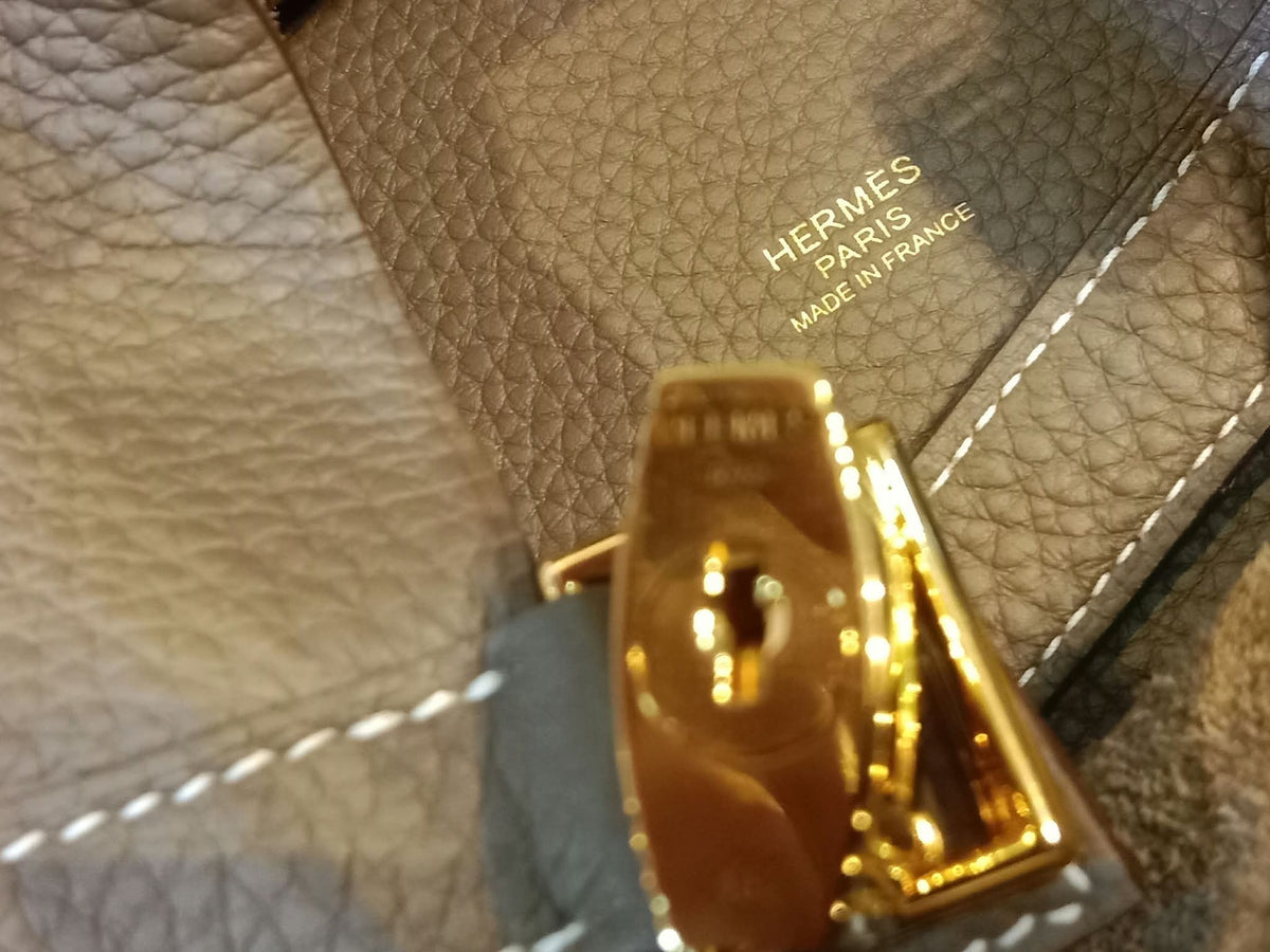 Hermes Picotin 26 Etoupe Clemence Stamp B 2023