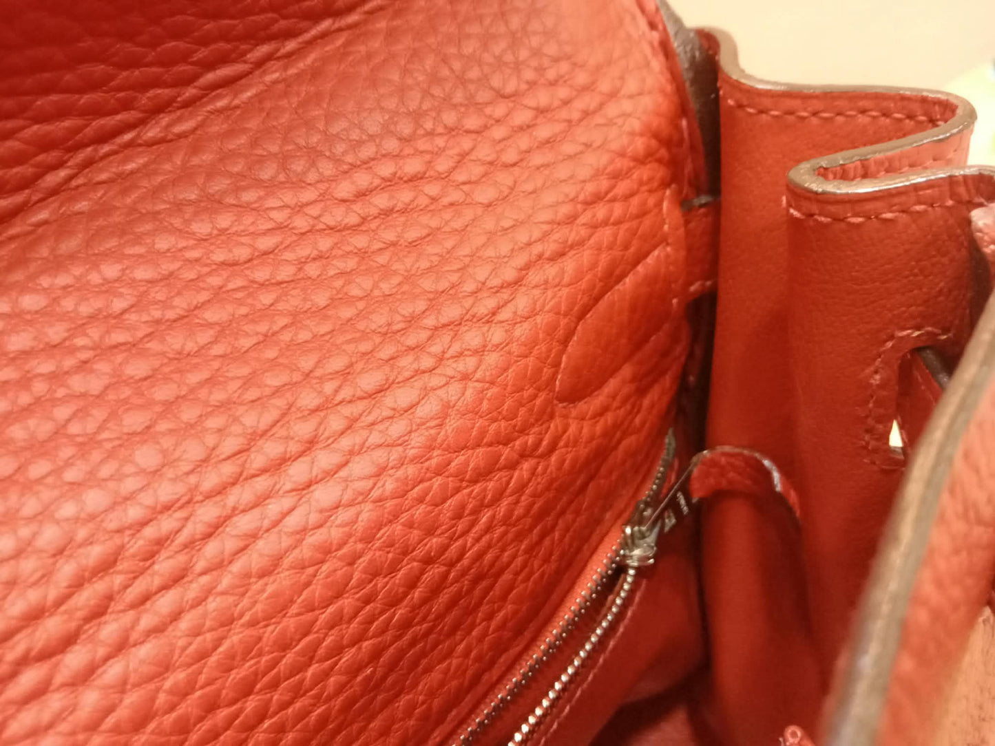 Hermes Kelly 32 Rouge Casaque Togo Stamp I Square 2005