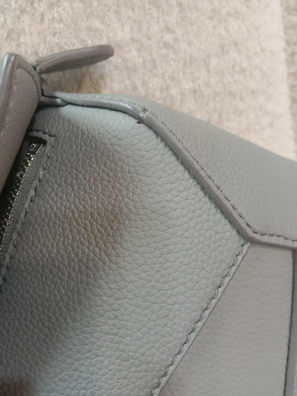 Loewe Puzzle Bag in Pearl Gray