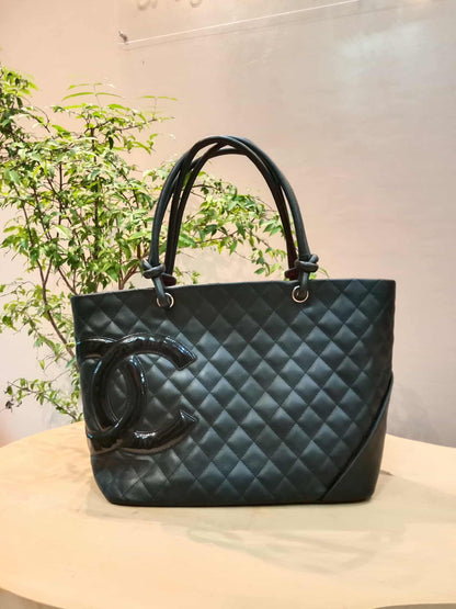 Chanel Cambon Lambskin Black Series 12
