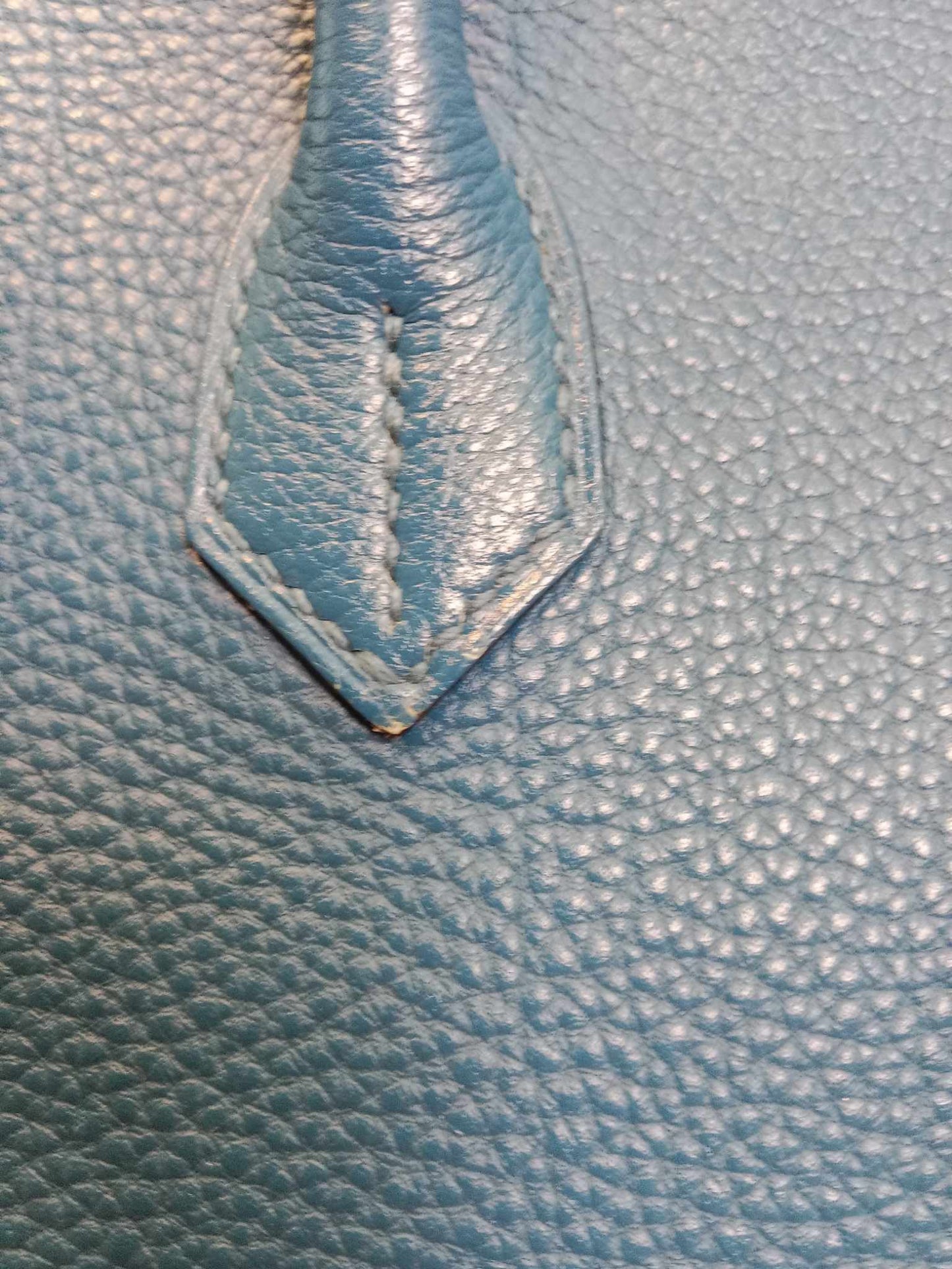 Hermes Birkin 30 Bleu De Galice Togo Stamp C 2018