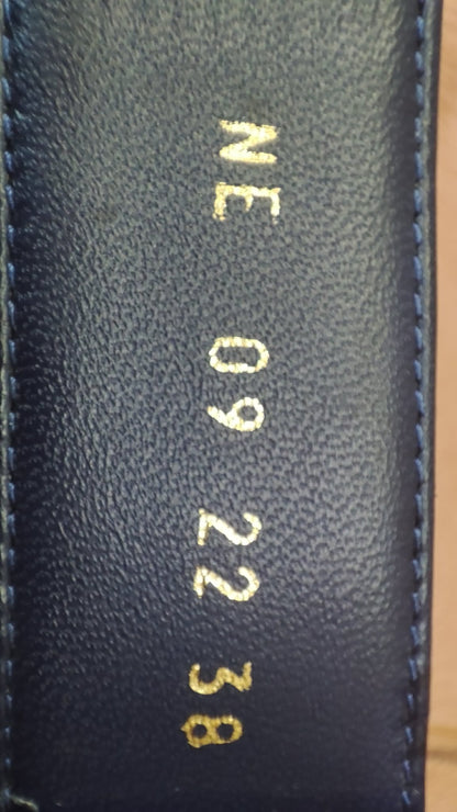 Dior Dioract Blue Royal Lambskin Size 38