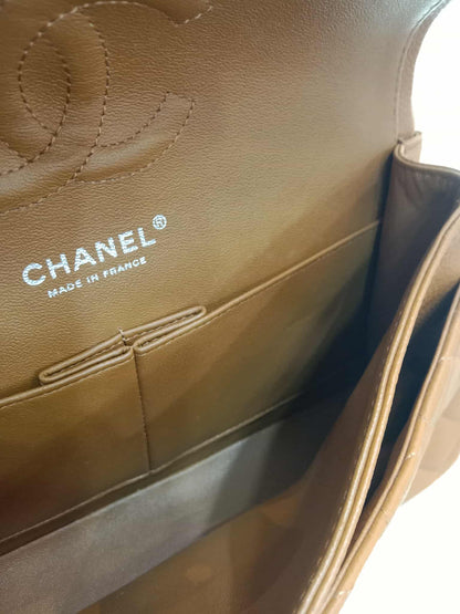 Chanel Classic Double Flap Medium Caramel Caviar Series 14
