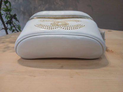 Chanel Belt Bag White Lambskin Series 2
