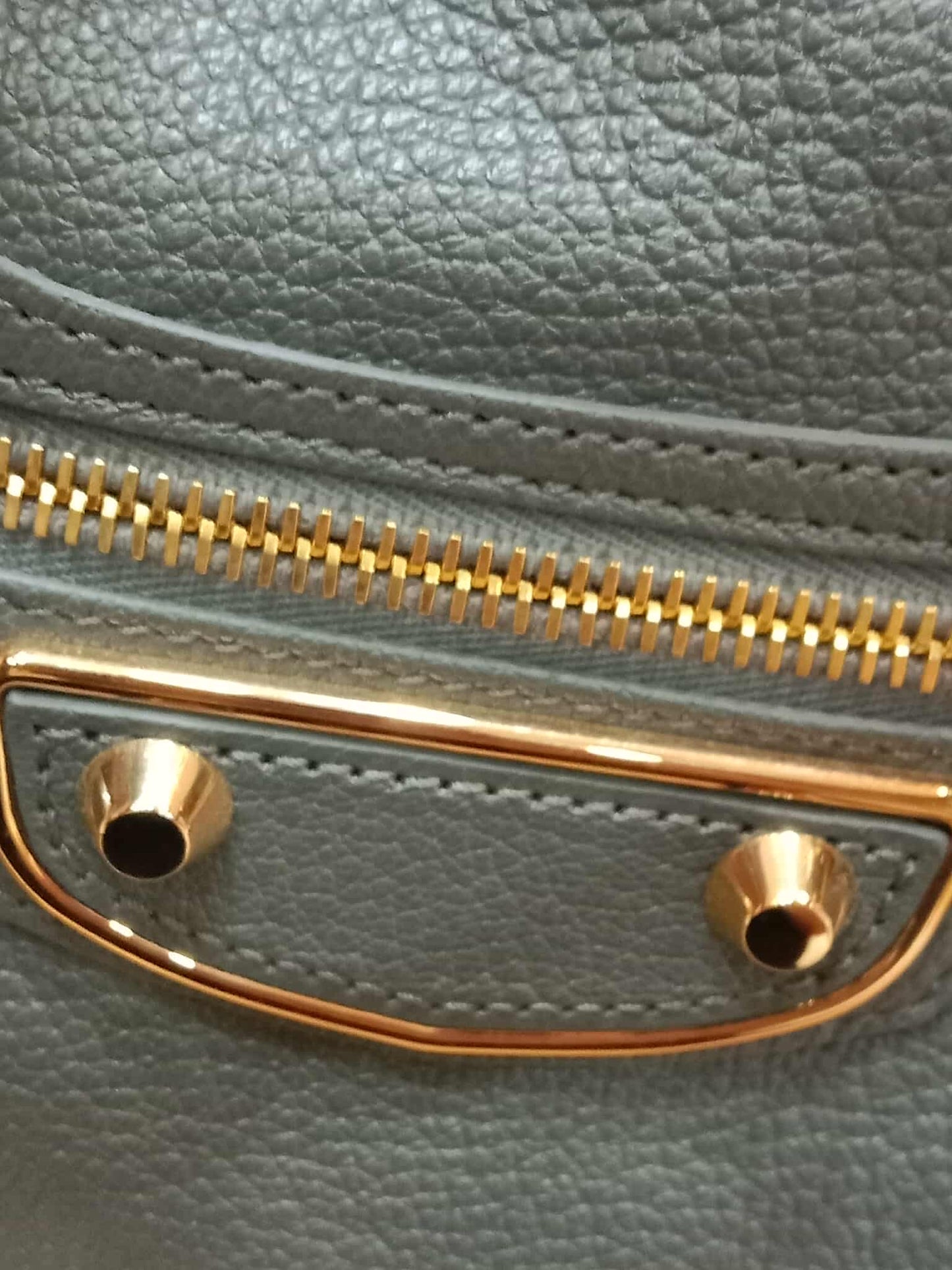 Balenciaga City Bag Gris Acier