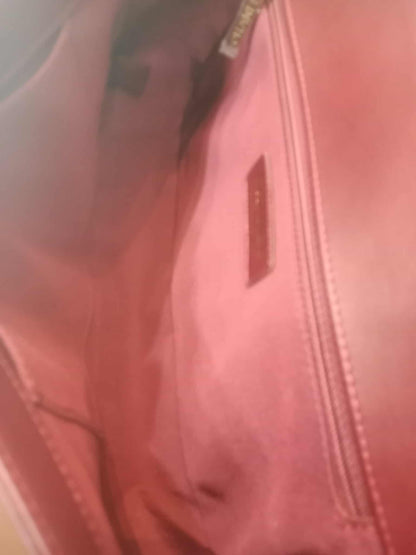 Chanel Boy Flap New Medium Burgundy Lambskin Series 22