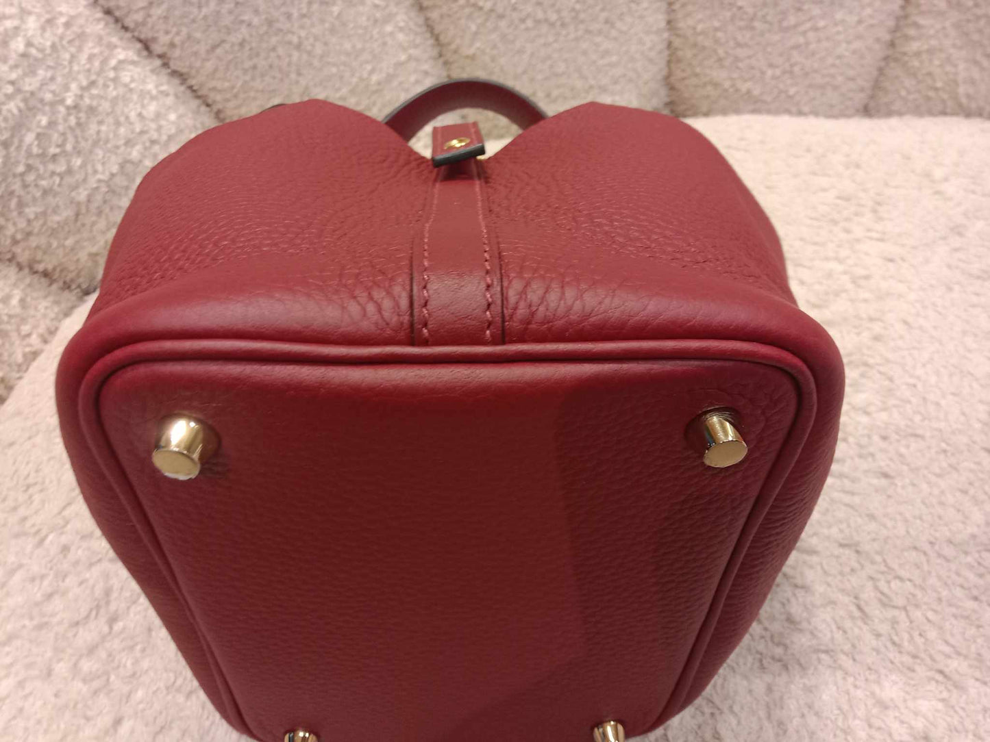 Hermes Picotin 18 Rouge Stamp W 2024