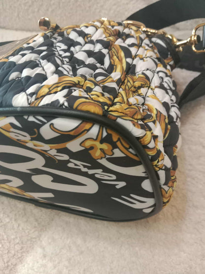 Versace Jeans Couture Crunchy Bucket Bag Baroque Print