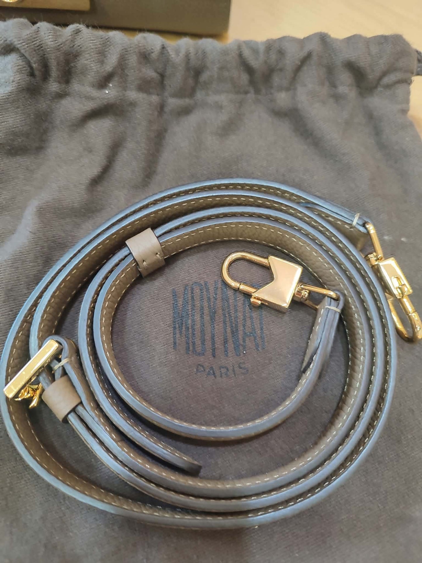 Moynat Rejane Bag Taupe BB