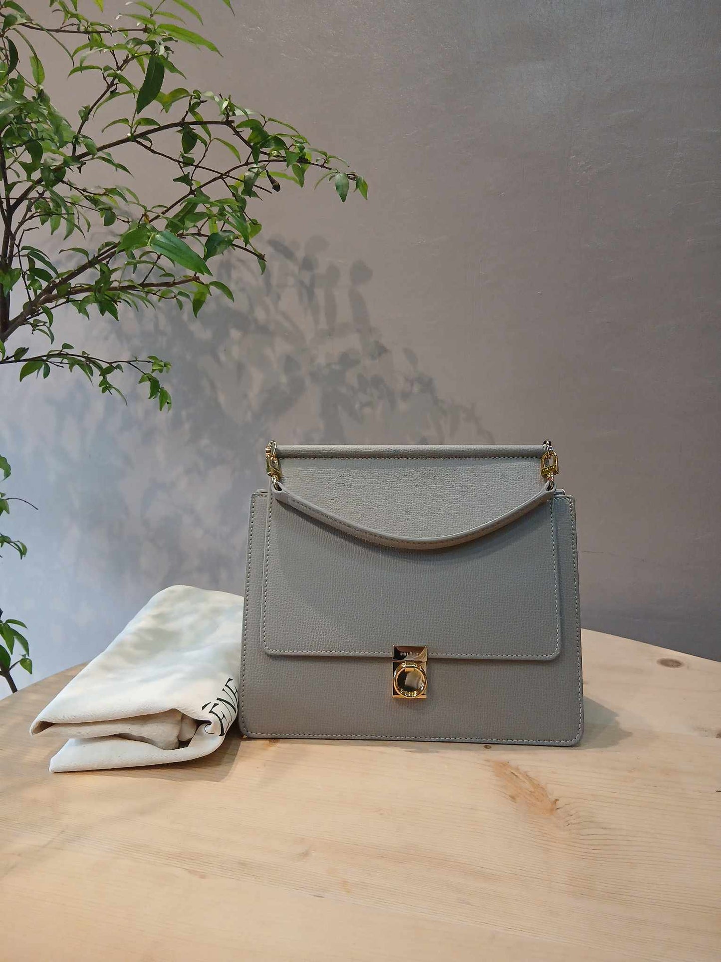 Polene Numero Sept Taupe Bag