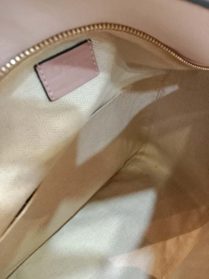 Loewe Suede Puzzle Bag Tricolor Blush Pink Medium