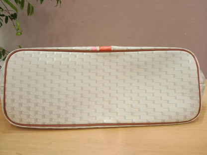 Moynat Paris Oh! Tote Ruban Monogram Canvas Beige