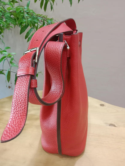 Hermes So Kelly 22 Togo Red Stamp R Square 2014