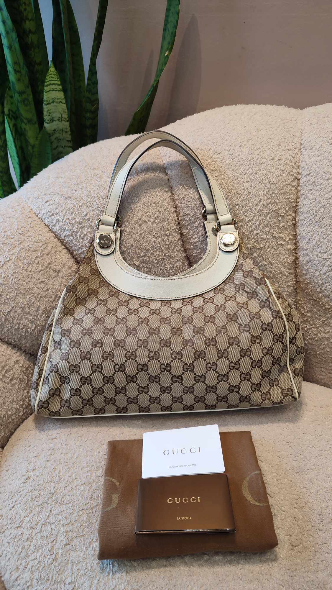 Gucci GG Charmy Canvas Bag