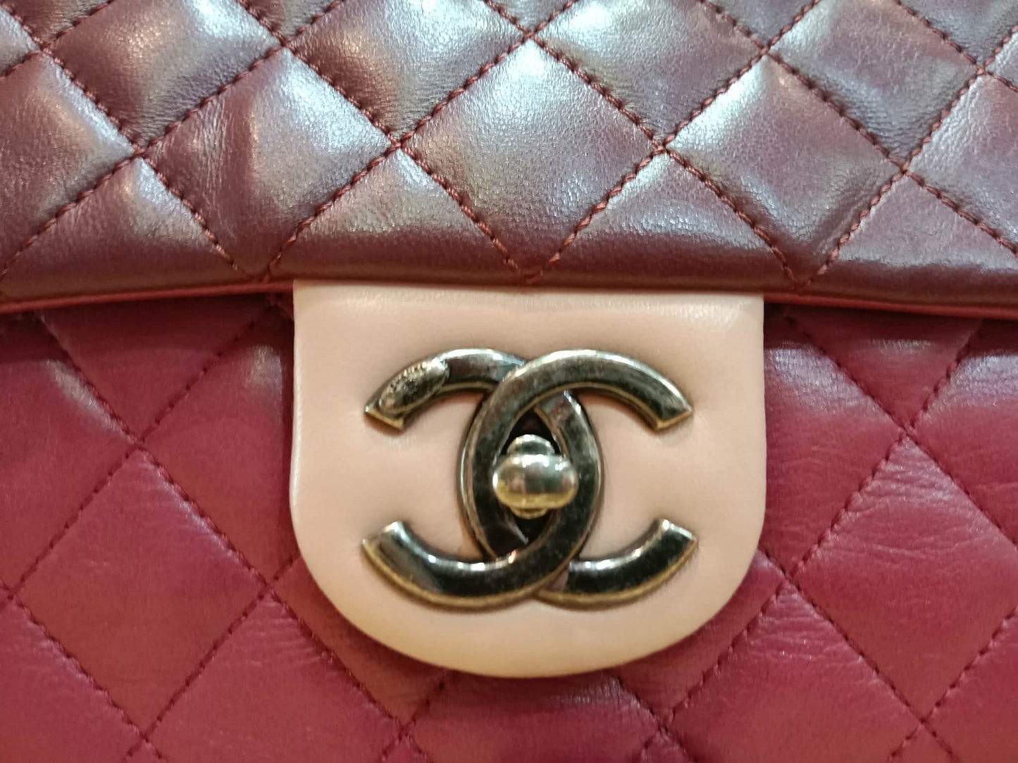 Chanel Tricolor Classic Single Flap Series 20
