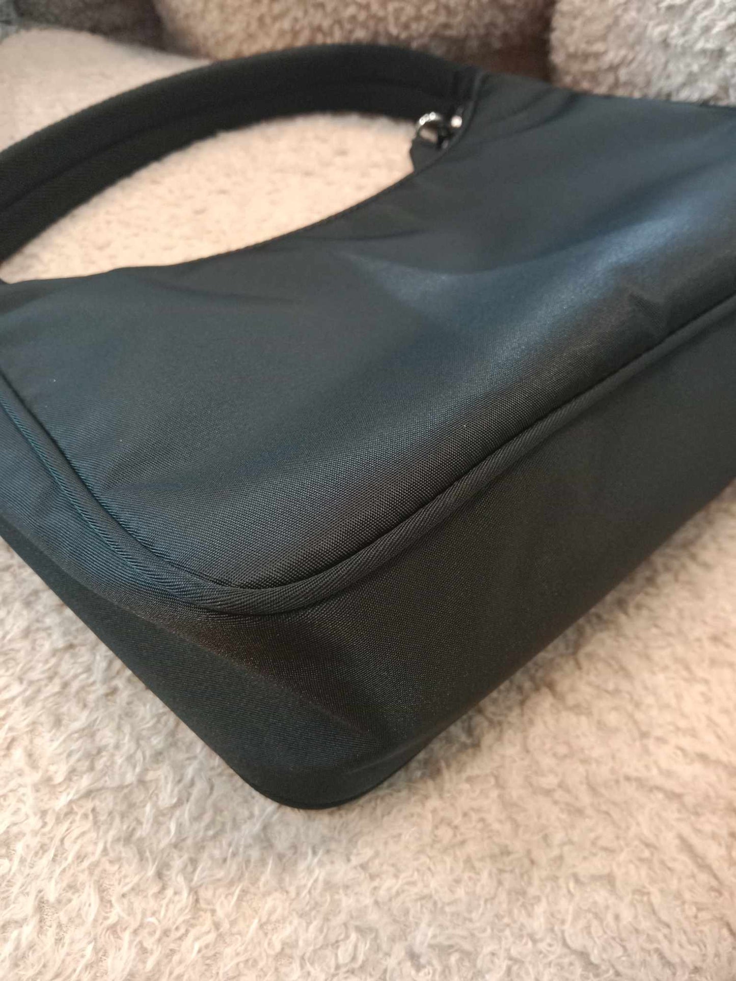 Prada Tessuto Mini Nylon Bag Black