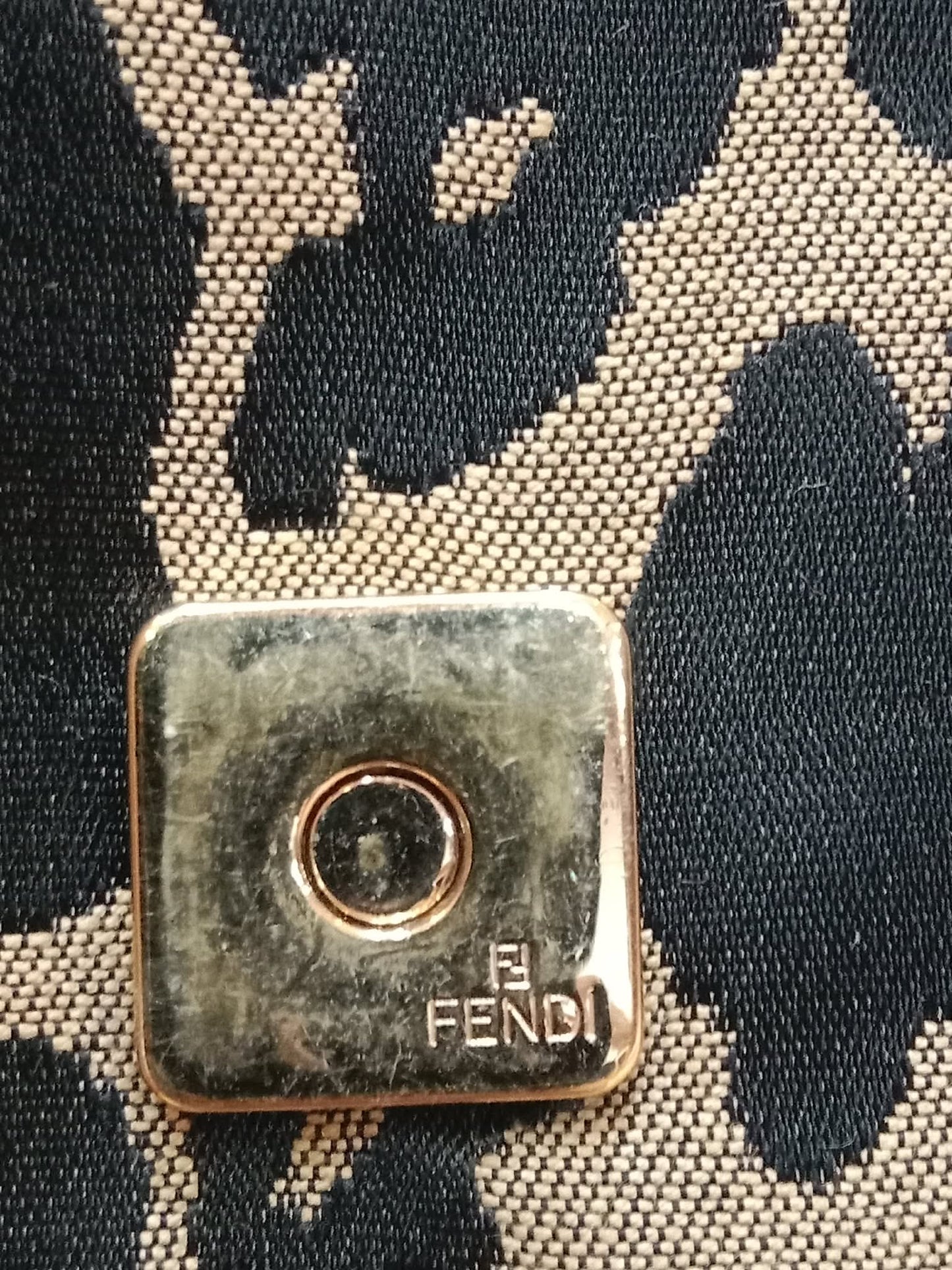 Fendi Mia Flap Bag Leopard Print Shoulder Bag