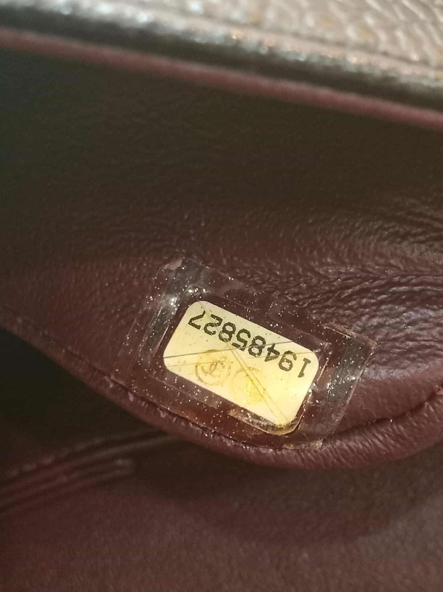 Chanel Classic Double Flap Medium Black Caviar Series 19